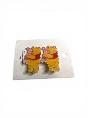 Cute Winnie-the-Pooh & Piglet Hair Clips